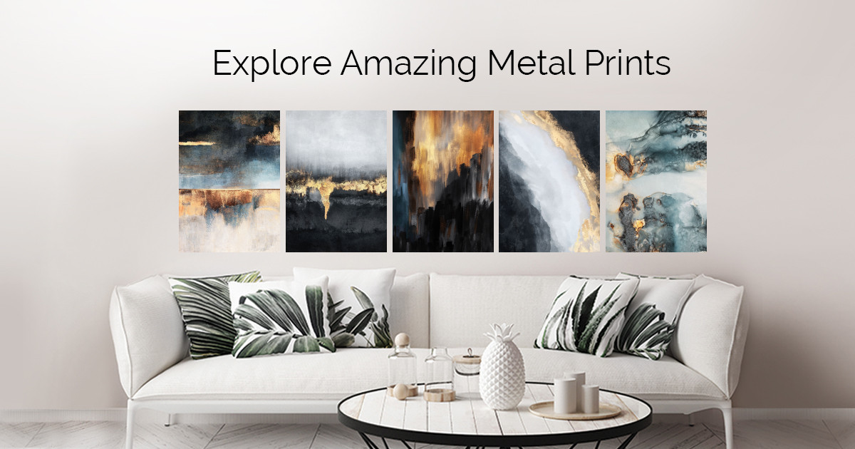 Abstract Mix by Elisabeth Fredriksson | metal posters - Displate
