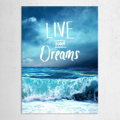 Beautiful and inspiring ocean... by Jeannette Wiley | Displate
