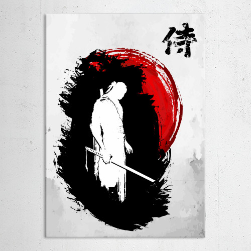 Lone Samurai by Cornel Vlad | Displate