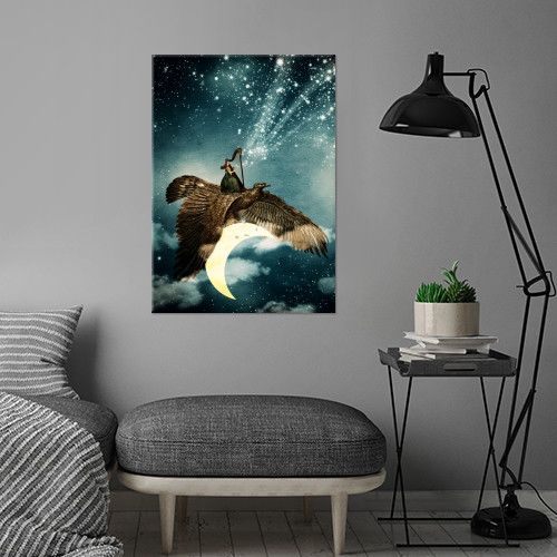 The Night Goddess by Paula Belle Flores | Displate