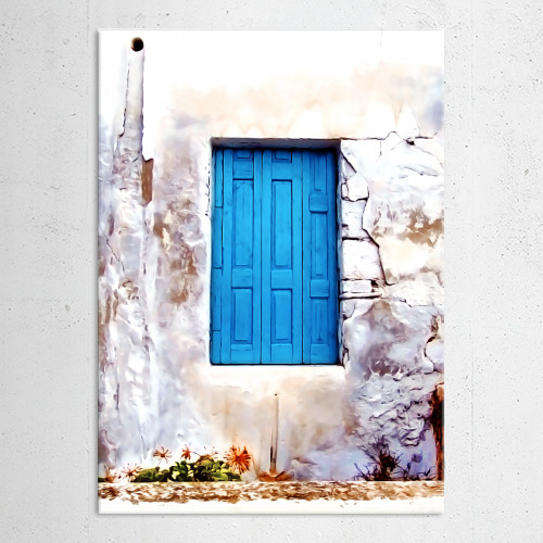 CRETAN DOOR No2. On a inconspi... by Pia Schneider | Displate
