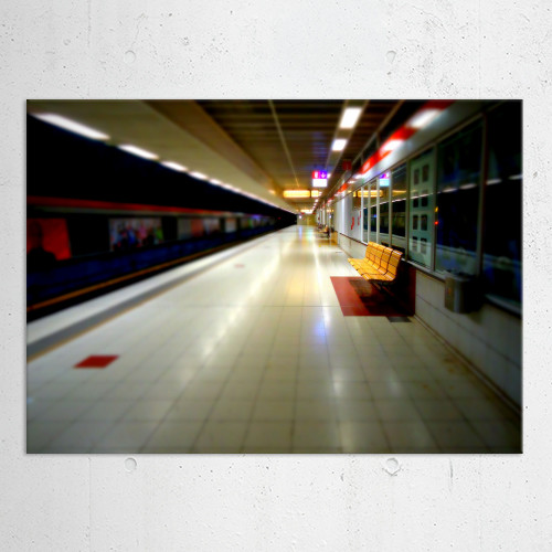 Helsinki Metro by Alan Hogan | Displate