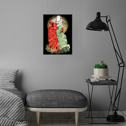 The Bloody Kiss by Saqman | Displate