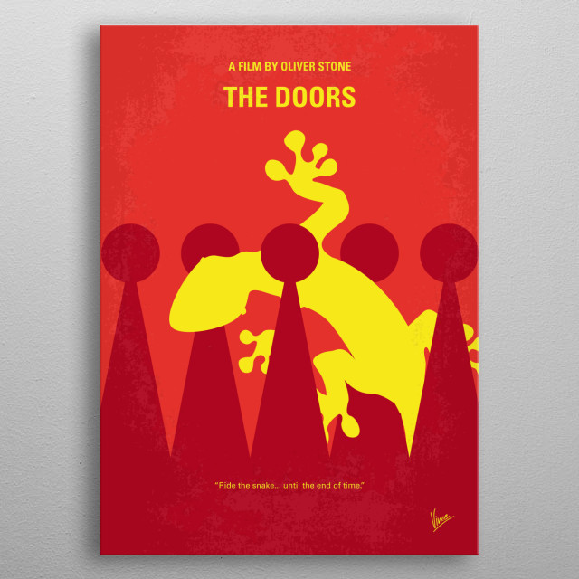 No573 My The Doors Minimal Mov Movies Poster Print