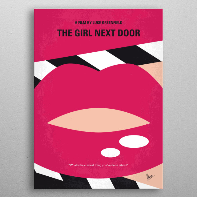 No670 My The Girl Next Door Mi Movies Poster Print