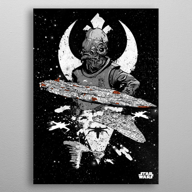 Rebel Fleet Movies Poster Print | metal posters - Displate