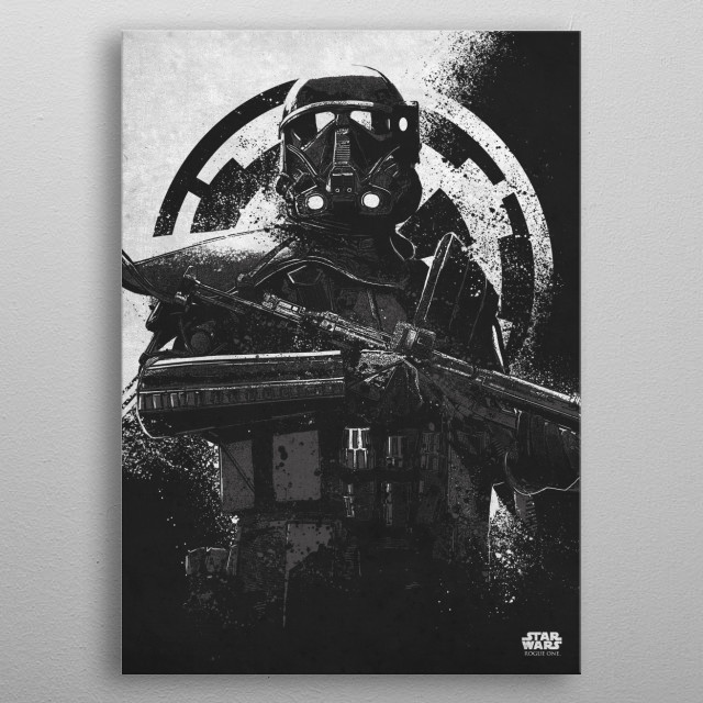 Death Trooper Movies Poster Print | metal posters - Displate