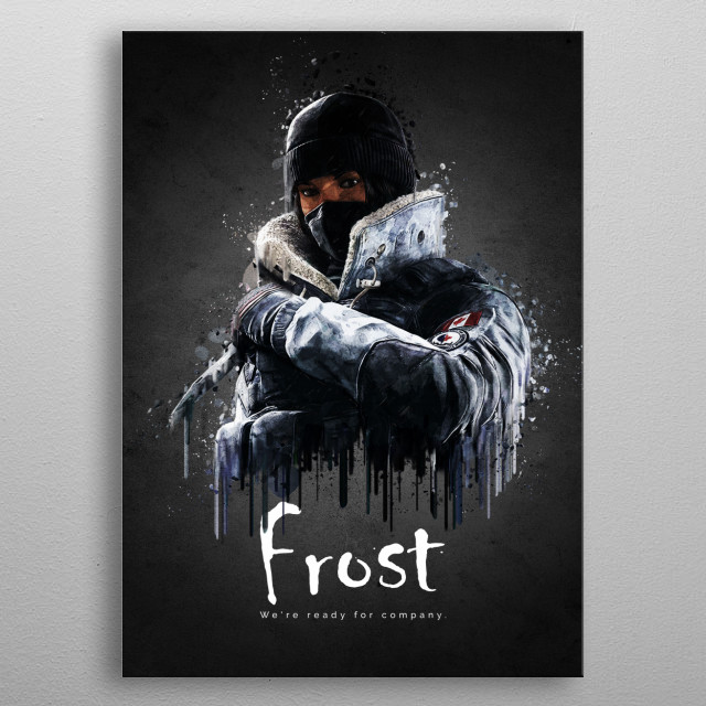 Operator Frost From Rainbow Si By Traxim Design Metal Posters Displate