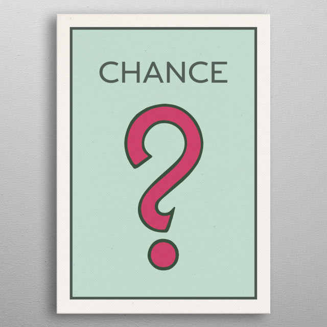 Chance Vintage Monopoly Board... by Design Turnpike | metal posters - Displate