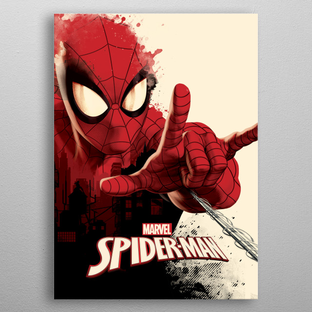 Peter Parker Comics Poster Print | metal posters - Displate