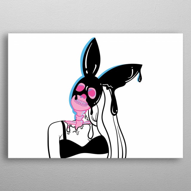 Dangerous Woman Pop Art Poster Print Metal Posters Displate