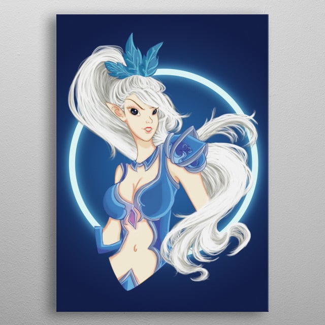 Miya Mobile Legends Fantasy Poster Print Metal Posters