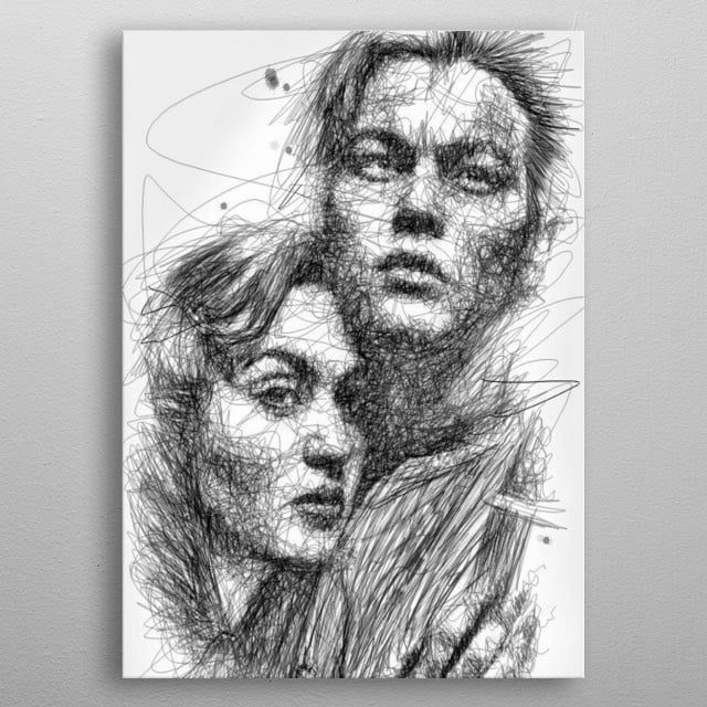 Original Rose Painting Titanic - Painting Inspired