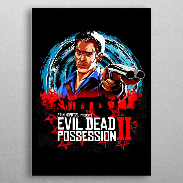 Evil Dead Possession By Create Or Destroy Metal Posters Displate