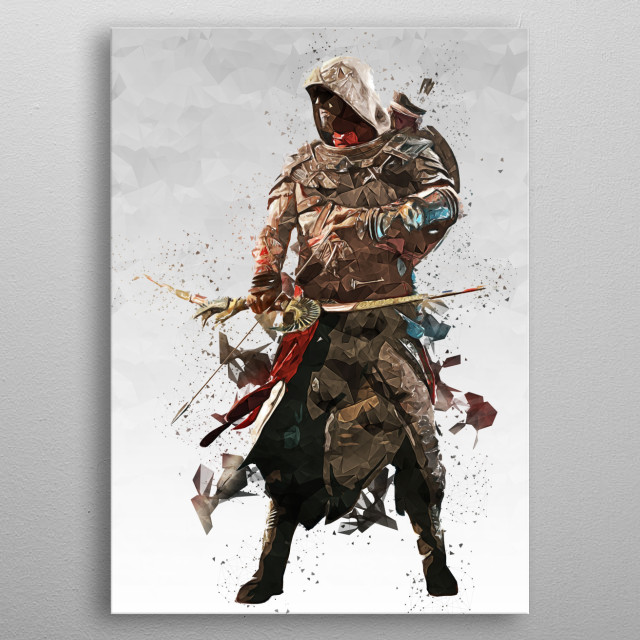 Assassins Creed Origins By Benjamin Cremer Metal Posters Displate