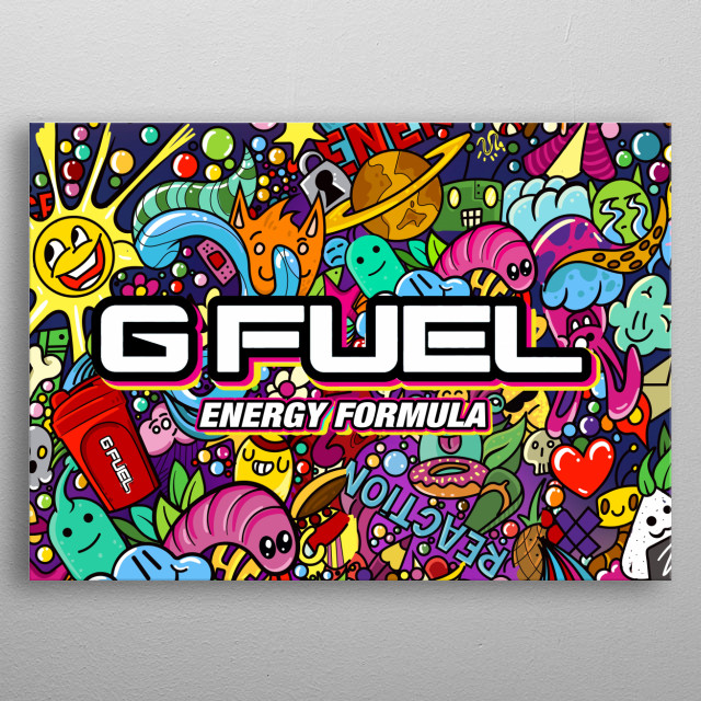 GFUEL Energy Formula by G FUEL | metal posters - Displate