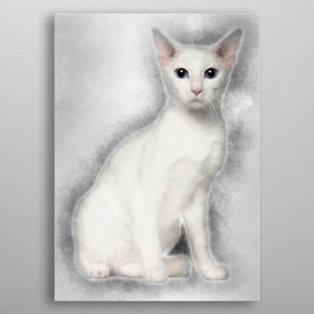 Portrait Of Oriental Short Animals Poster Print Metal Posters