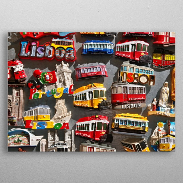 Tram Magnets Cars Poster Print Metal Posters Displate