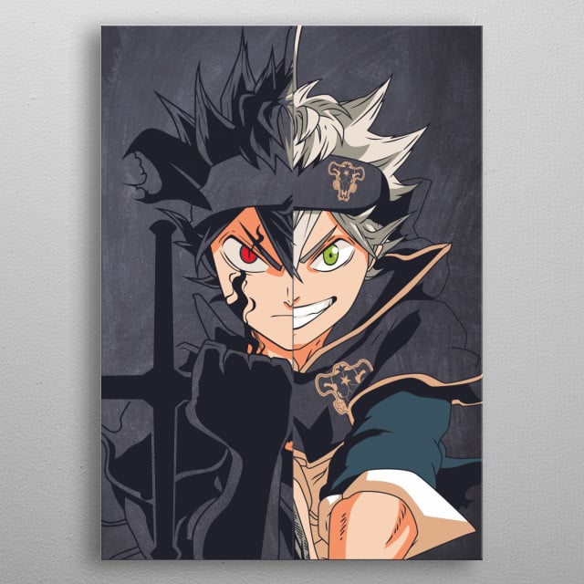 ASTA DEMON FORM Anime & Manga Poster Print | metal posters ...