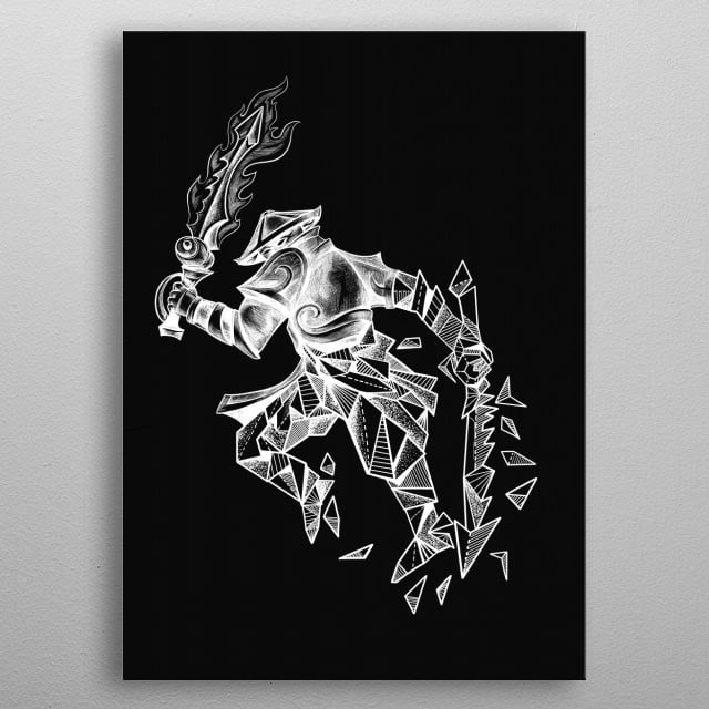 Ember Spirit Dota 2 Fantasy Poster Print Metal Posters