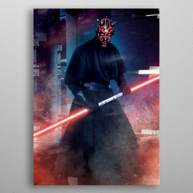 Darth Maul Movies Poster Print | metal posters - Displate