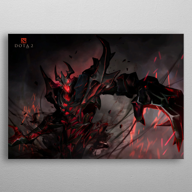 Shadow Fiend Sport Poster Print Metal Posters Displate