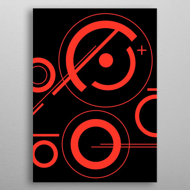 Hysteria Pop Art Poster Print Metal Posters Displate