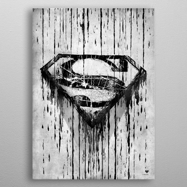 Scratched Comics Poster Print | metal posters - Displate