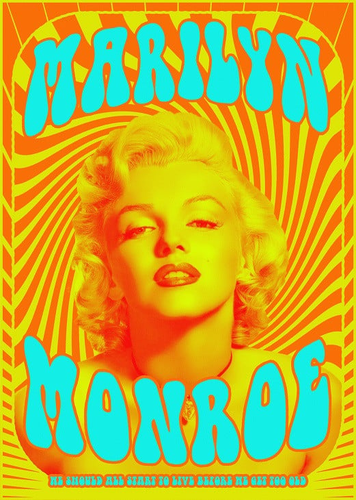 Psychedelic Paisley ・Marilyn Monroe セット お得なまとめ買い - www